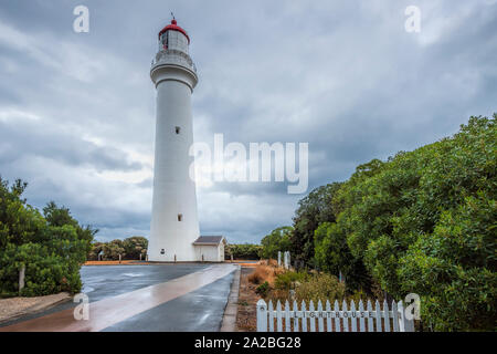 Split Point Lighthouse, Aireys Inlet, Great Ocean Road, Victoria, Australien Stockfoto