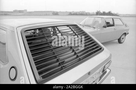 Fotoshooting mit den neuen 'Audi 50' von Audi. Stockfoto