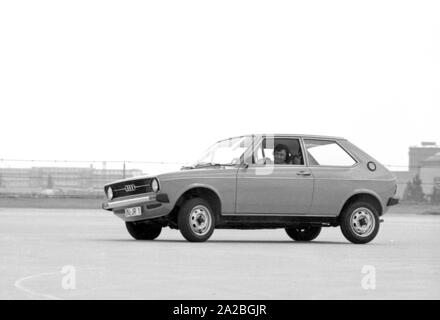 Fotoshooting mit den neuen 'Audi 50' von Audi. Stockfoto