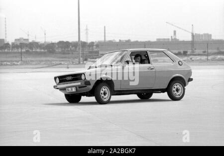 Fotoshooting mit den neuen 'Audi 50' von Audi. Stockfoto