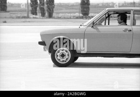 Fotoshooting mit den neuen 'Audi 50' von Audi. Stockfoto