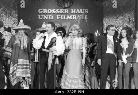 Die "Deutsche Film Ball" findet im "Bayerischen Hof" in München. Stockfoto