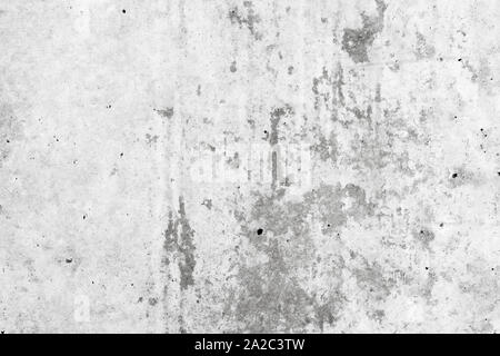 Textur von alten, grungy, grauen und weißen Beton oder Zement Wand für Hintergrund Stockfoto