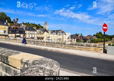 Montignac, Dordogne, Frankreich Stockfoto