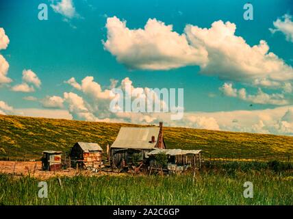 Farbszene während der Weltwirtschaftskrise in den Vereinigten Staaten, 1940. Kostenlose Bibliothek des Kongresses. () Stockfoto