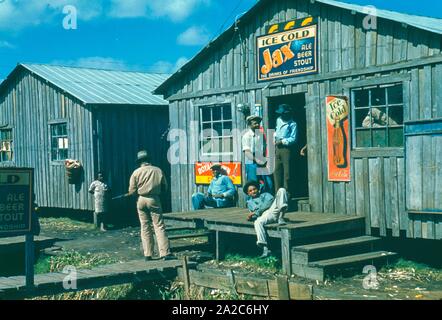 Farbszene während der Weltwirtschaftskrise in den Vereinigten Staaten, 1940. Kostenlose Bibliothek des Kongresses. () Stockfoto