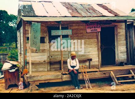Farbszene während der Weltwirtschaftskrise in den Vereinigten Staaten, 1940. Kostenlose Bibliothek des Kongresses. () Stockfoto