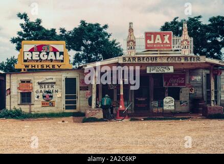 Farbszene während der Weltwirtschaftskrise in den Vereinigten Staaten, 1940. Kostenlose Bibliothek des Kongresses. () Stockfoto