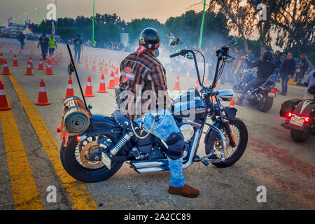 Motorrad show in Sharqiah Season-Saudi Arabien. Foto bei dschidda Saudi-arabien getroffen Stockfoto