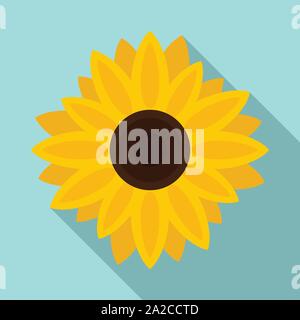 Helianthus Symbol. Flache Darstellung von helianthus Vektor Symbol für Web Design Stock Vektor