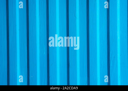 Blau lackierten Blech Textur Hintergrund, Ansicht von oben Stockfoto