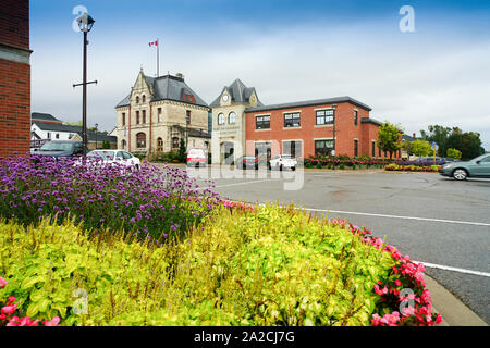 Hafen von Goderich kommunale Gebäude in Goderich einer der Ontario pretties Stadt in Kanada Stockfoto