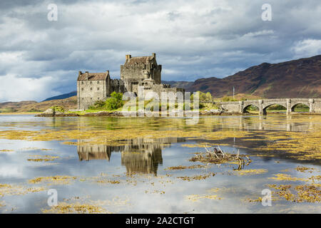 Eilean Donan Castle Highlands Stockfoto