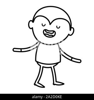 Dracula Trick oder happy halloween Vector Illustration Bild behandeln Stock Vektor