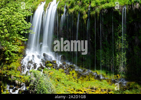 Blick auf Panther fällt, Skamania County, Washington, USA Stockfoto