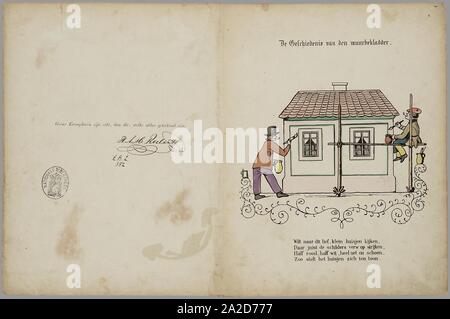 Een Nieuw aardig prentenboek-als vervolg op het beroemde kinderwerk Der Struwwelpeter Stockfoto