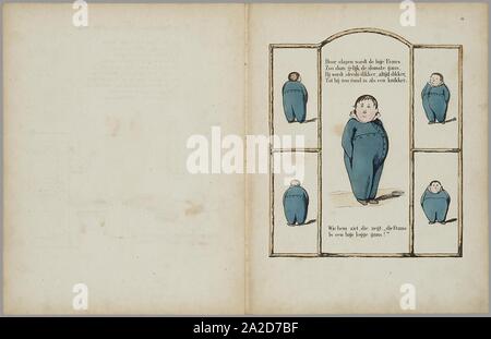 Een Nieuw aardig prentenboek-als vervolg op het beroemde kinderwerk Der Struwwelpeter Stockfoto