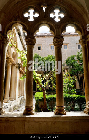 Franziskaner Kirche und Kloster, Dubrovnik, Kroatien. Stockfoto