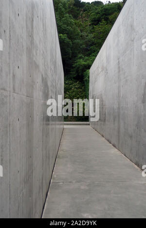 Naoshima Insel (直島) Seto Inland Sea - Lee Ufan Museum Stockfoto