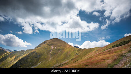 Wolowiec in der Westlichen Tatra - über 2000 m Peak - ein Blick von Rakon Stockfoto