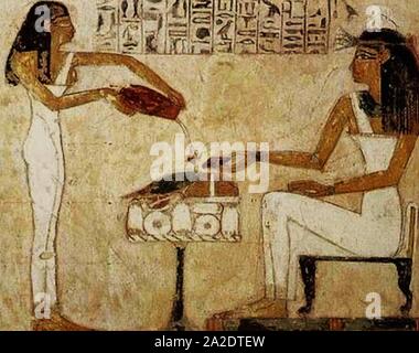 Kunstreproduktion Agyptische Malerei Thot Beim Totengericht