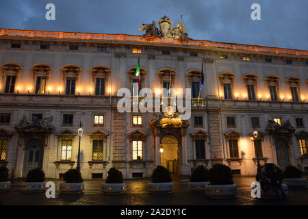 Italien, Rom, Palazzo Della Consulta Gehäuse der Oberste Gerichtshof Italiens am Quirinal Square Stockfoto