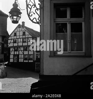 In der Altstadt von Mülheim an der Ruhr, Deutschland 1930er Jahre. In der Altstadt von Mülheim an der Ruhr, Deutschland 1930. Stockfoto