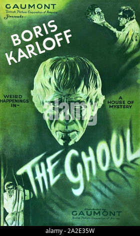 Der Ghoul 1933 Gaumont British Film mit Boris Karloff Stockfoto