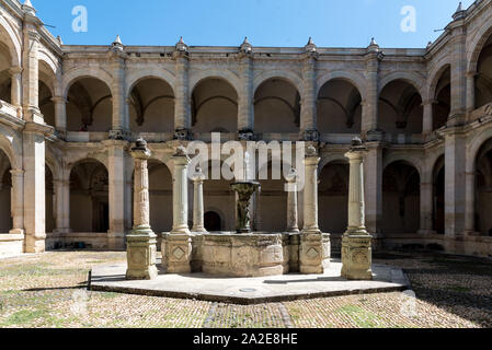 Juli, 29:Innenhof im Museum in die Kirche und das Kloster von Santo Doming. Oaxaca, Mexiko Stockfoto