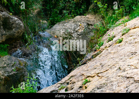 Streams der Stadt Benizar, Murcia, Moratalla (Spanien) Stockfoto