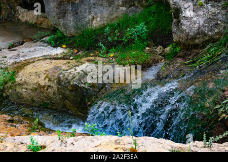 Streams der Stadt Benizar, Murcia, Moratalla (Spanien) Stockfoto