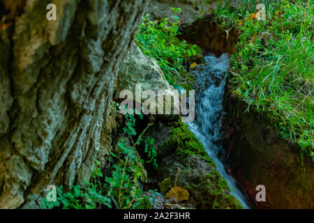 Streams der Stadt Benizar, Murcia, Moratalla (Spanien) Stockfoto