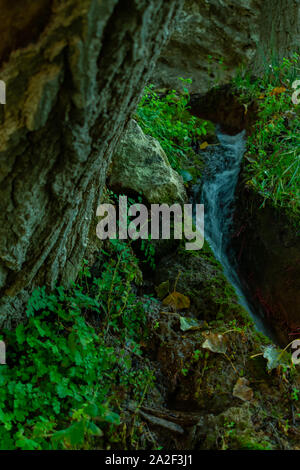 Streams der Stadt Benizar, Murcia, Moratalla (Spanien) Stockfoto