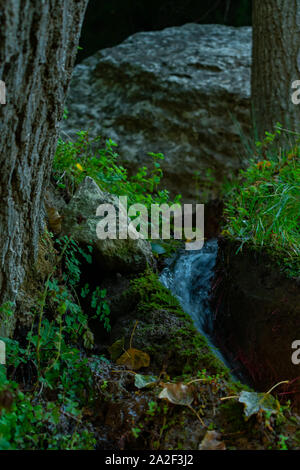 Streams der Stadt Benizar, Murcia, Moratalla (Spanien) Stockfoto