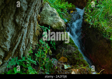 Streams der Stadt Benizar, Murcia, Moratalla (Spanien) Stockfoto