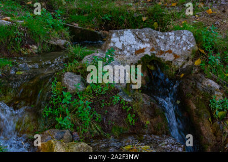 Streams der Stadt Benizar, Murcia, Moratalla (Spanien) Stockfoto