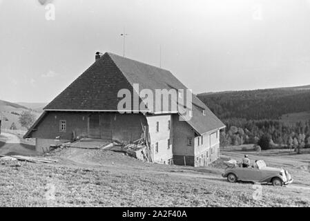 DerFurtwängler Hof im Schwarzwald, Deutschland 1930er Jahre. Die Furtwängler Hof im Schwarzwald, Deutschland der 1930er Jahre. Stockfoto