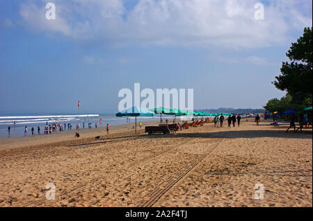 Pantai Kuta Beach, Bali, Indonesien Stockfoto