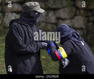 Juni 4, 2019: Die kolumbianische Nationalmannschaft erhalten die nationalen Pavillons aus den Händen von Präsident IvÃ¡n Duque. Credit: Daniel Garzon Herazo/ZUMA Draht/Alamy leben Nachrichten Stockfoto