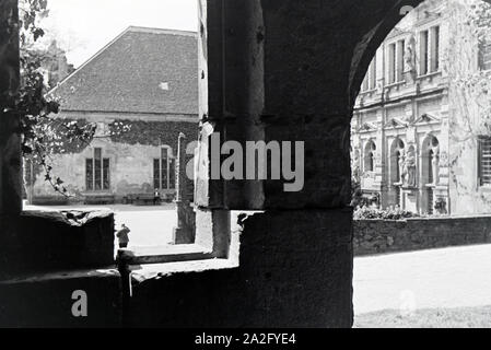 Ein Ausflug nach Heidelberg, Deutsches Reich 30er Jahre. Ein Ausflug nach Heidelberg; Deutschland 1930. Stockfoto