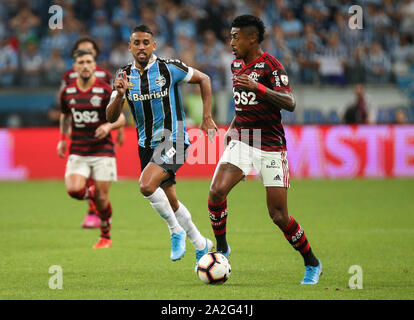 Porto Alegre, Brasilien. 02 Okt, 2019. Endrunden. Match gehalten an der Grêmio Arena am Mittwoch (02) in Porto Alegre, RS, Brasilien. Credit: Raul Pereira/FotoArena/Alamy leben Nachrichten Stockfoto