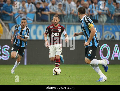 Porto Alegre, Brasilien. 02 Okt, 2019. Endrunden. Match gehalten an der Grêmio Arena am Mittwoch (02) in Porto Alegre, RS, Brasilien. Credit: Raul Pereira/FotoArena/Alamy leben Nachrichten Stockfoto