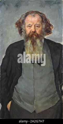 Emil Orlik Bildnis Hermann Bahr 1908. Stockfoto