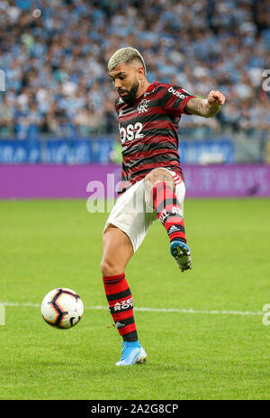 Porto Alegre, Brasilien. 03 Okt, 2019. Endrunden. Match gehalten an der Grêmio Arena am Mittwoch (02) in Porto Alegre, RS, Brasilien. Credit: Raul Pereira/FotoArena/Alamy leben Nachrichten Stockfoto