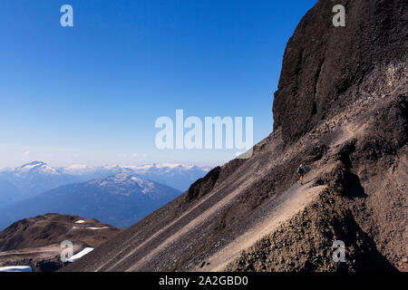 Wandern Black Tusk Stockfoto