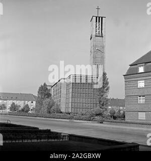 Nicolai Kirche Sterben in Dortmund, Deutschland 1930er Jahre. St. Nicolas Kirche in Dortmund, Deutschland 1930. Stockfoto