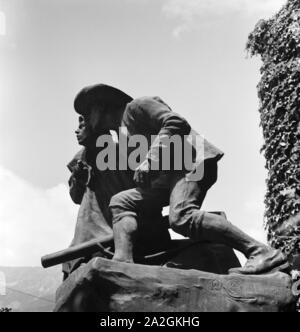 Ein Ausflug nach Innsbruck in Österreich, Deutsches Reich 30er Jahre. Eine Reise nach Innsbruck in Österreich, Deutschland 1930. Stockfoto