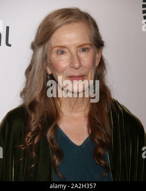 Oktober 2, 2019, New York City, New York, USA: die Schauspielerin Frances Conroy die 2019 New York Film Festival Premiere von 'Joker' in der Alice Tully Hall im Lincoln Center statt. (Bild: © Nancy Kaszerman/ZUMA Draht) Stockfoto
