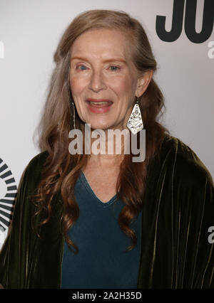 Oktober 2, 2019, New York City, New York, USA: die Schauspielerin Frances Conroy die 2019 New York Film Festival Premiere von 'Joker' in der Alice Tully Hall im Lincoln Center statt. (Bild: © Nancy Kaszerman/ZUMA Draht) Stockfoto