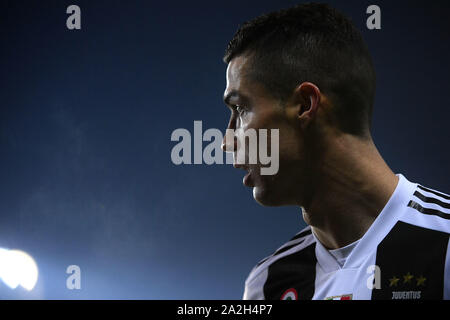 Cristiano Ronaldo Spielen für Juventus Turin Fußball-Team in Italien Stockfoto